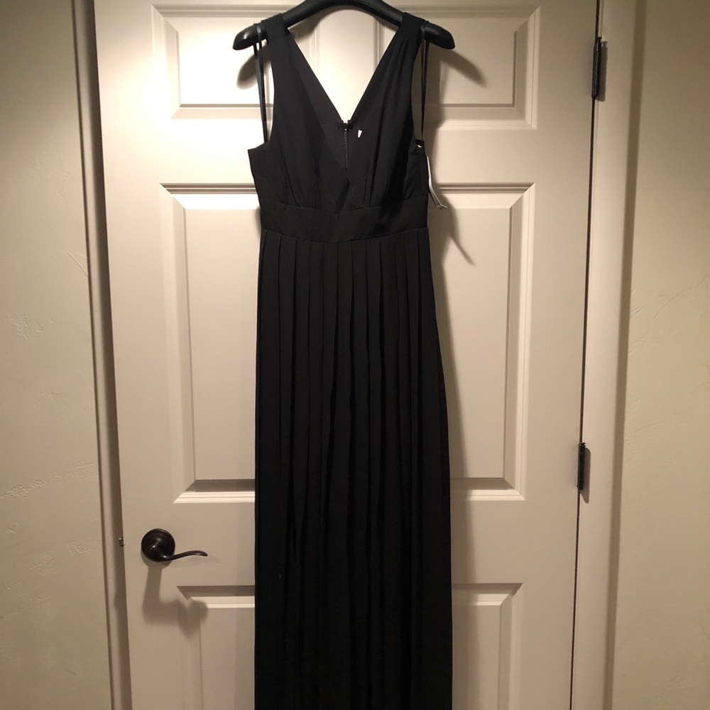 BCBGeneration Pleated Black Dress